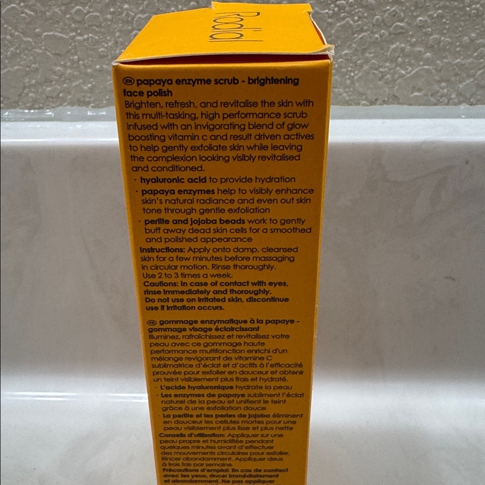 Rodial Vit C Papaya Enzyme Scrub Brighten and Renew 2.34 OZ New in Package - Picture 6 of 6